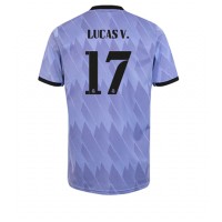 Fotbalové Dres Real Madrid Lucas Vazquez #17 Venkovní 2022-23 Krátký Rukáv